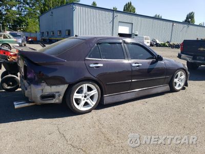 Trzecie zdjęcie samochodu z tyłu: 2001 LEXUS IS 300 VIN:JTHBD182510029518 - miniatura