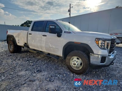 Czwarte zdjęcie samochodu z boku: 2023 GMC SIERRA 3500 HD PRO C VIN:1GT49SEY6PF211762 - miniatura