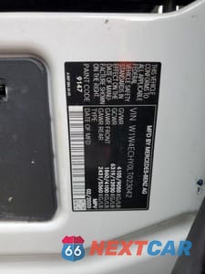 Zdjęcie 13 z 13 samochodu: 2020 MERCEDES BENZ SPRINTER VIN:W1W4ECHY0LT023042 - miniatura