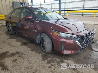 Czwarte zdjęcie samochodu z boku: 2025 NISSAN SENTRA SV VIN:3N1AB8CV6SY312064 - miniatura