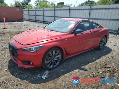 2021 INFINITI Q60 RED SPORT 400 JN1FV7LL4MM560342 - główne zdjęcie licytacji z USA - miniatura