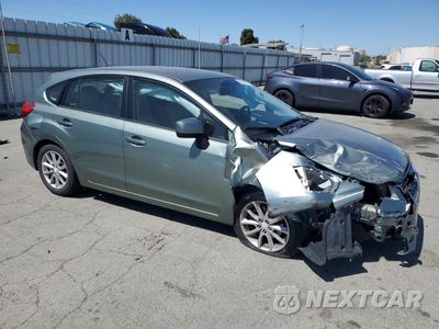 Czwarte zdjęcie samochodu z boku: 2014 SUBARU IMPREZA PREMIUM VIN:JF1GPAC65E8237436 - miniatura