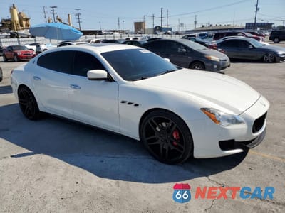 Czwarte zdjęcie samochodu z boku: 2014 MASERATI QUATTROPORTE S VIN:ZAM56RRAXE1081235 - miniatura