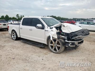Czwarte zdjęcie samochodu z boku: 2016 FORD F150 SUPERCREW VIN:1FTEW1CF0GFB69582 - miniatura