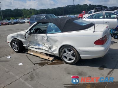 Drugie zdjęcie samochodu z przodu: 2003 MERCEDES-BENZ CLK 430 VIN:WDBLK70G83T135032 - miniatura