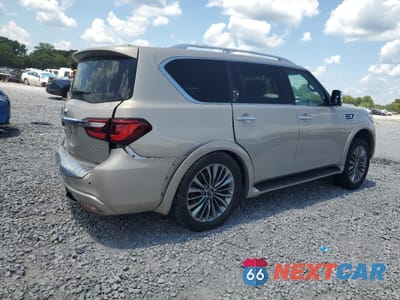 Trzecie zdjęcie samochodu z tyłu: 2021 INFINITI QX80 SENSORY VIN:JN8AZ2BFXM9720998 - miniatura