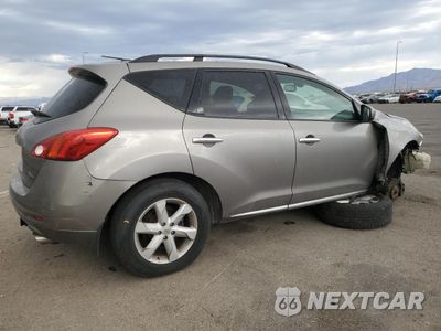 Trzecie zdjęcie samochodu z tyłu: 2009 NISSAN MURANO S VIN:JN8AZ18UX9W017006 - miniatura