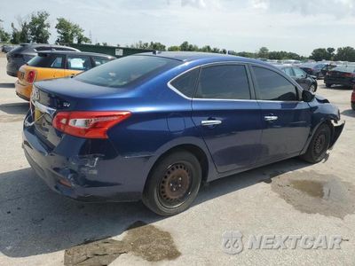 Trzecie zdjęcie samochodu z tyłu: 2017 NISSAN SENTRA S VIN:3N1AB7AP8HY386657 - miniatura