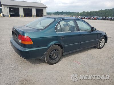 Trzecie zdjęcie samochodu z tyłu: 1998 HONDA CIVIC LX VIN:2HGEJ6672WH597846 - miniatura