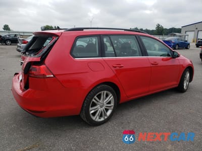 Trzecie zdjęcie samochodu z tyłu: 2015 VOLKSWAGEN GOLF SPORTWAGEN TDI S VIN:3VWFA7AU1FM504416 - miniatura