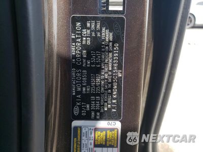 Zdjęcie 14 z 14 samochodu: 2017 KIA SEDONA LX VIN:KNDMB5C15H6339150 - miniatura