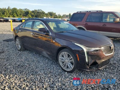 Czwarte zdjęcie samochodu z boku: 2021 CADILLAC CT4 PREMIUM LUXURY VIN:1G6DF5RK6M0134117 - miniatura