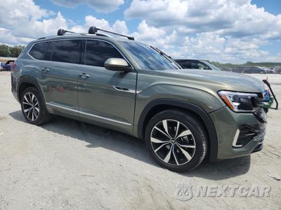 Czwarte zdjęcie samochodu z boku: 2025 VOLKSWAGEN ATLAS SEL PREMIUM R-LINE VIN:1V2FR2CA3SC556366 - miniatura