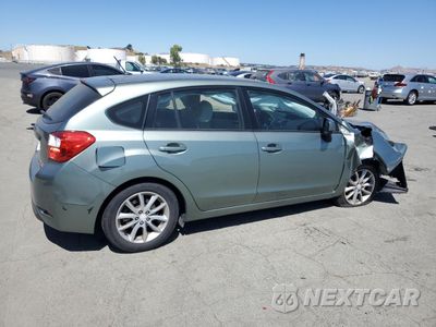 Trzecie zdjęcie samochodu z tyłu: 2014 SUBARU IMPREZA PREMIUM VIN:JF1GPAC65E8237436 - miniatura