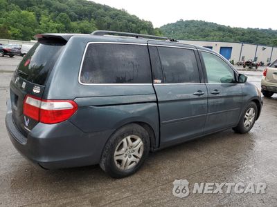 Trzecie zdjęcie samochodu z tyłu: 2006 HONDA ODYSSEY EXL VIN:5FNRL38736B414384 - miniatura