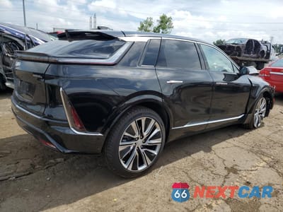Trzecie zdjęcie samochodu z tyłu: 2025 CADILLAC LYRIQ LUXURY VIN:1GYKPTRLXSZ301547 - miniatura