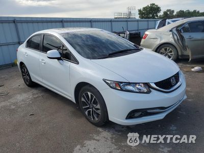 Czwarte zdjęcie samochodu z boku: 2013 HONDA CIVIC EXL VIN:19XFB2F98DE003277 - miniatura