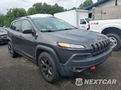 Czwarte zdjęcie samochodu z boku: 2015 JEEP CHEROKEE TRAILHAWK VIN:1C4PJMBS0FW655167 - miniatura
