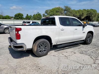 Trzecie zdjęcie samochodu z tyłu: 2020 CHEVROLET SILVERADO C1500 LT VIN:3GCPWCED1LG332085 - miniatura