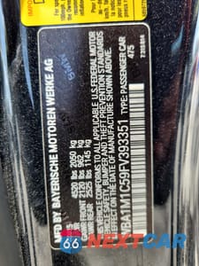 Zdjęcie 12 z 12 samochodu: 2015 BMW M235I VIN:WBA1M1C59FV393351 - miniatura