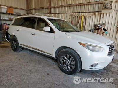 Czwarte zdjęcie samochodu z boku: 2013 INFINITI JX35 VIN:5N1AL0MN9DC334237 - miniatura