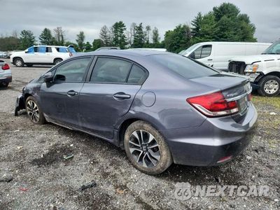 Drugie zdjęcie samochodu z przodu: 2015 HONDA CIVIC EX VIN:19XFB2F8XFE206682 - miniatura
