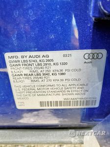 Zdjęcie 12 z 12 samochodu: 2021 AUDI SQ5 PREMIUM VIN:WA1A4AFY6M2070764 - miniatura