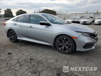 Czwarte zdjęcie samochodu z boku: 2020 HONDA CIVIC SPORT VIN:2HGFC2F89LH519558 - miniatura