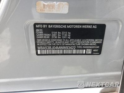Zdjęcie 12 z 12 samochodu: 2021 BMW 540 I VIN:WBA53BJ04MWW93422 - miniatura