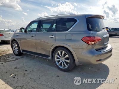 Drugie zdjęcie samochodu z przodu: 2014 INFINITI QX80 VIN:JN8AZ2NE3E9065653 - miniatura