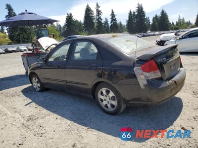 Drugie zdjęcie samochodu z przodu: 2009 KIA SPECTRA EX VIN:KNAFE222995667538 - miniatura