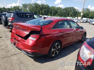 Trzecie zdjęcie samochodu z tyłu: 2022 HYUNDAI ELANTRA LIMITED VIN:KMHLP4AGXNU366118 - miniatura