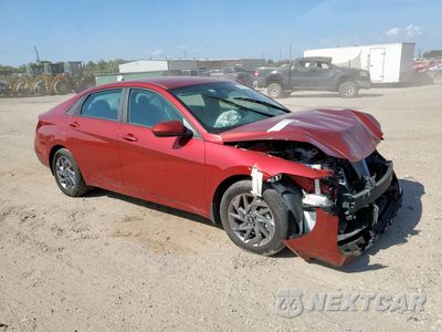 Czwarte zdjęcie samochodu z boku: 2024 HYUNDAI ELANTRA SEL VIN:KMHLM4DG8RU704691 - miniatura