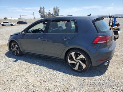 Drugie zdjęcie samochodu z przodu: 2019 VOLKSWAGEN GTI S VIN:3VW6T7AU7KM036261 - miniatura