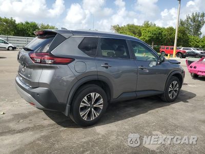 Trzecie zdjęcie samochodu z tyłu: 2022 NISSAN ROGUE SV VIN:5N1BT3BA1NC729391 - miniatura