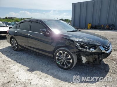 Czwarte zdjęcie samochodu z boku: 2015 HONDA ACCORD SPORT VIN:1HGCR2E50FA225865 - miniatura