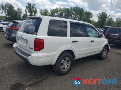 Trzecie zdjęcie samochodu z tyłu: 2005 HONDA PILOT EXL VIN:5FNYF18525B048597 - miniatura