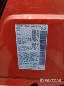 Zdjęcie 13 z 14 samochodu: 2018 NISSAN PATHFINDER S VIN:5N1DR2MN9JC653933 - miniatura