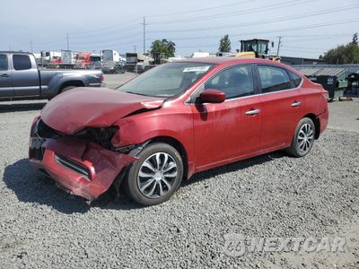 2014 NISSAN SENTRA S 3N1AB7AP6EL662763 - główne zdjęcie licytacji z USA - miniatura