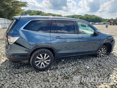 Trzecie zdjęcie samochodu z tyłu: 2021 HONDA PILOT EXL VIN:5FNYF6H54MB031392 - miniatura
