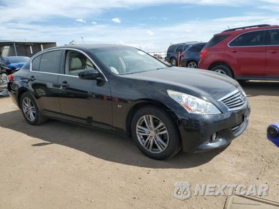 Czwarte zdjęcie samochodu z boku: 2015 INFINITI Q40 VIN:JN1CV6AR0FM521304 - miniatura