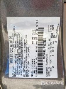 Zdjęcie 12 z 12 samochodu: 2007 FORD FOCUS ZX4 VIN:1FAFP34N87W322203 - miniatura