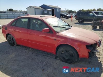 Czwarte zdjęcie samochodu z boku: 2004 AUDI A4 1.8T QUATTRO VIN:WAULC68E54A221405 - miniatura