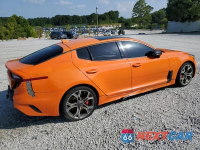 Trzecie zdjęcie samochodu z tyłu: 2019 KIA STINGER GT VIN:KNAE35LC4K6069240 - miniatura