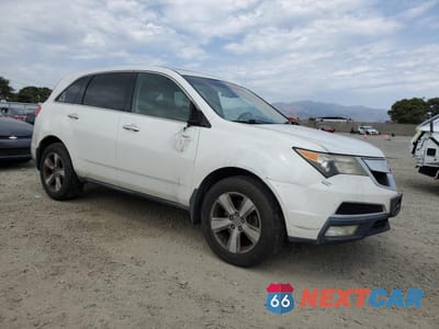 Czwarte zdjęcie samochodu z boku: 2010 ACURA MDX TECHNOLOGY VIN:2HNYD2H67AH503091 - miniatura