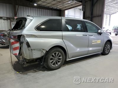 Trzecie zdjęcie samochodu z tyłu: 2022 TOYOTA SIENNA LE VIN:5TDKSKFCXNS065443 - miniatura