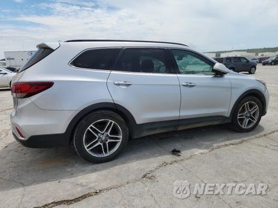 Trzecie zdjęcie samochodu z tyłu: 2017 HYUNDAI SANTA FE SE ULTIMATE VIN:KM8SR4HF8HU180777 - miniatura