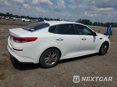 Trzecie zdjęcie samochodu z tyłu: 2019 KIA OPTIMA LX VIN:5XXGT4L32KG288785 - miniatura