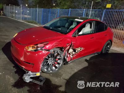 2022 TESLA MODEL Y 7SAYGDEF7NF343659 - główne zdjęcie licytacji z USA - miniatura