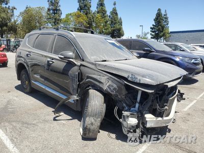Czwarte zdjęcie samochodu z boku: 2021 HYUNDAI SANTA FE SEL VIN:5NMS34AJ2MH361458 - miniatura